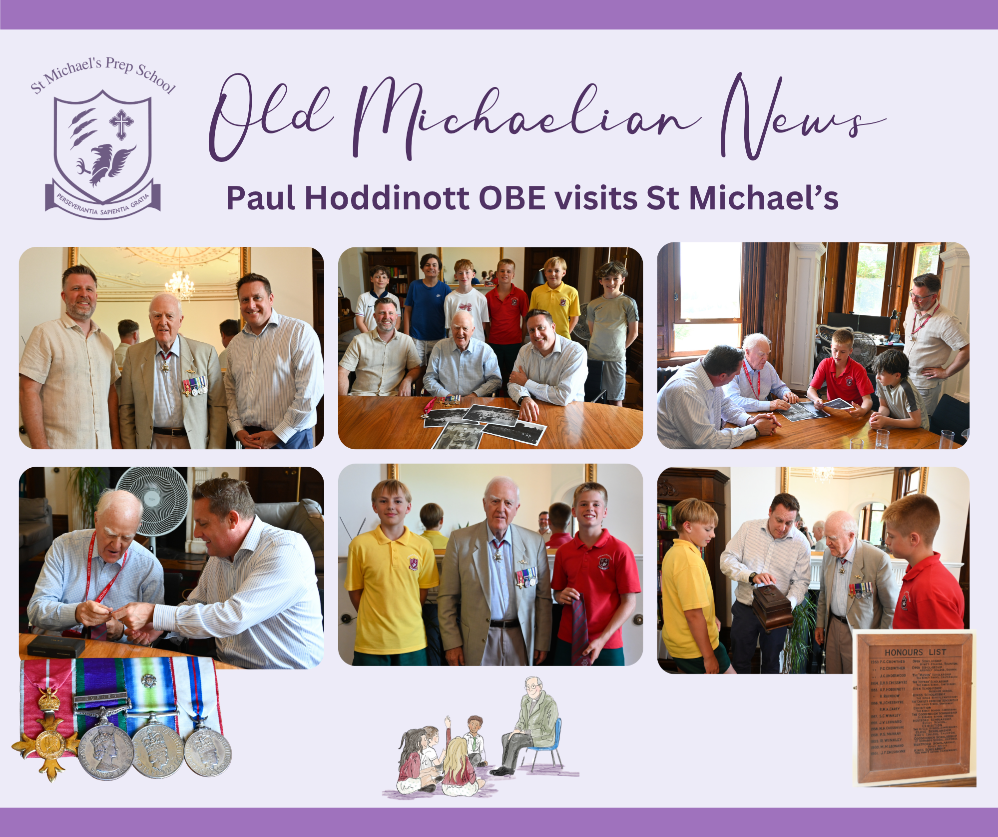 Paul OM visit